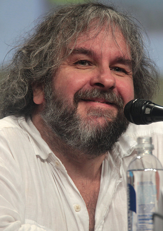 Peter Jackson at the 2014 San Diego Comic Con International. Image by Gage Skidmore. This file is licensed under the Creative Commons Attribution-ShareAlike 2.0 Generic license.