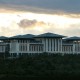 The new presidential compound (Ak Saray) in Ankara, Turkey. Photographed in 2014 by Ex13, licensed under the Creative Commons Attribution-Share Alike 4.0 International license.