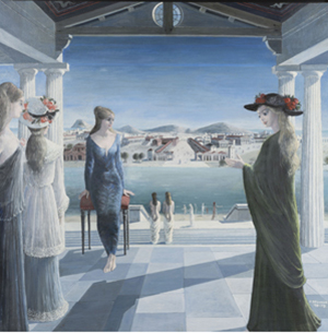 Collection of Paul Delvaux paintings on show at Madrid museum