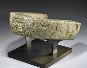 112: Exceptional / Rare Veracruz Stone Ballgame Yoke Pre-Columbian, Mexico, circa 550 to 900 CE. Est. $125,000-$175,000
