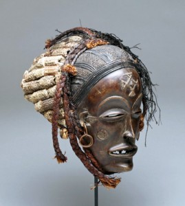 175: African Chokwe Mwana Pwo Mask Angola, late 19th/early 20th century CE. Est. $6,000-$8,000