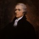 Oil on canvas portrait of Alexander Hamilton by John Trumbull. Image courtesy of Wikimedia Commons