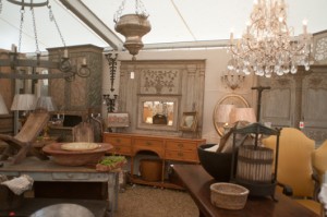 Everything from small accents to huge statement pieces can easily be found at Marburger Farm Antique Show. Marburger Farm Antique Show image.