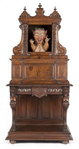 This Italian Renaissance automaton cabinet was offered at Moran’s February Auction with an estimate of $6,000 to $8,000 and found a buyer for $9,600. John Moran Auctioneers image