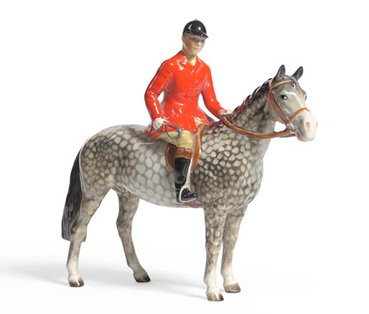 Huntsman, Model no. 1501 in the rare rocking-horse gray color scheme, sold in 2010 for 3,450 pounds, despite restoration. Photo Tennants Auctioneers