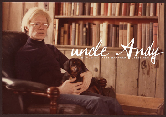 'Uncle Andy and Archie.' Image courtesy of Abby Warhola and Jesse Best