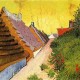 Van Gogh's 'Street in Saintes-Maries-de-la-Mer,' 1888. Image courtesy of wikiart.org