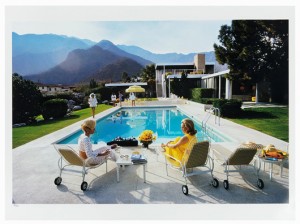 Slim Aarons (1916-2006), American photographer, ‘Poolside Gossip,’ C-print, image dimensions: 25 ¼ x 38 in. Price realized: $6,000. Auctionata image
