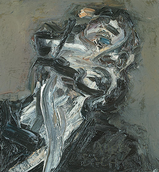 Frank Auerbach, 'Head of J.Y.M II,' 1984-85. Courtesy of Javier Baz, © Frank Auerbach
