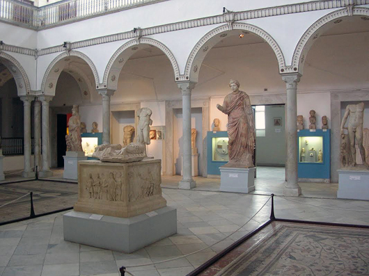 Carthage Room in Bardo National Museum, Tunis, Tunisia. Photo by Bernard Gagnon, licensed under the Creative Commons Attribution-Share Alike 3.0 Unported, 2.5 Generic, 2.0 Generic and 1.0 Generic license.