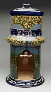 Circa-1900 Pepsi-Cola ceramic syrup urn, est. $30,000-$50,000. Morphy Auctions image