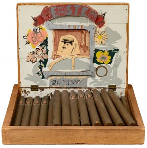 Larry Rivers cigar box. Auction Gallery of the Palm Beaches image
