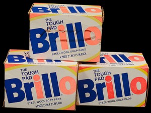 Andy Warhol signed Brillo boxes. Auction Gallery of the Palm Beaches image