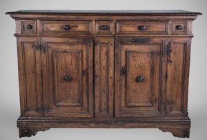 Italian Baroque cabinet. Price realized: $2,400. Capo Auction Fine Art and Antiques image
