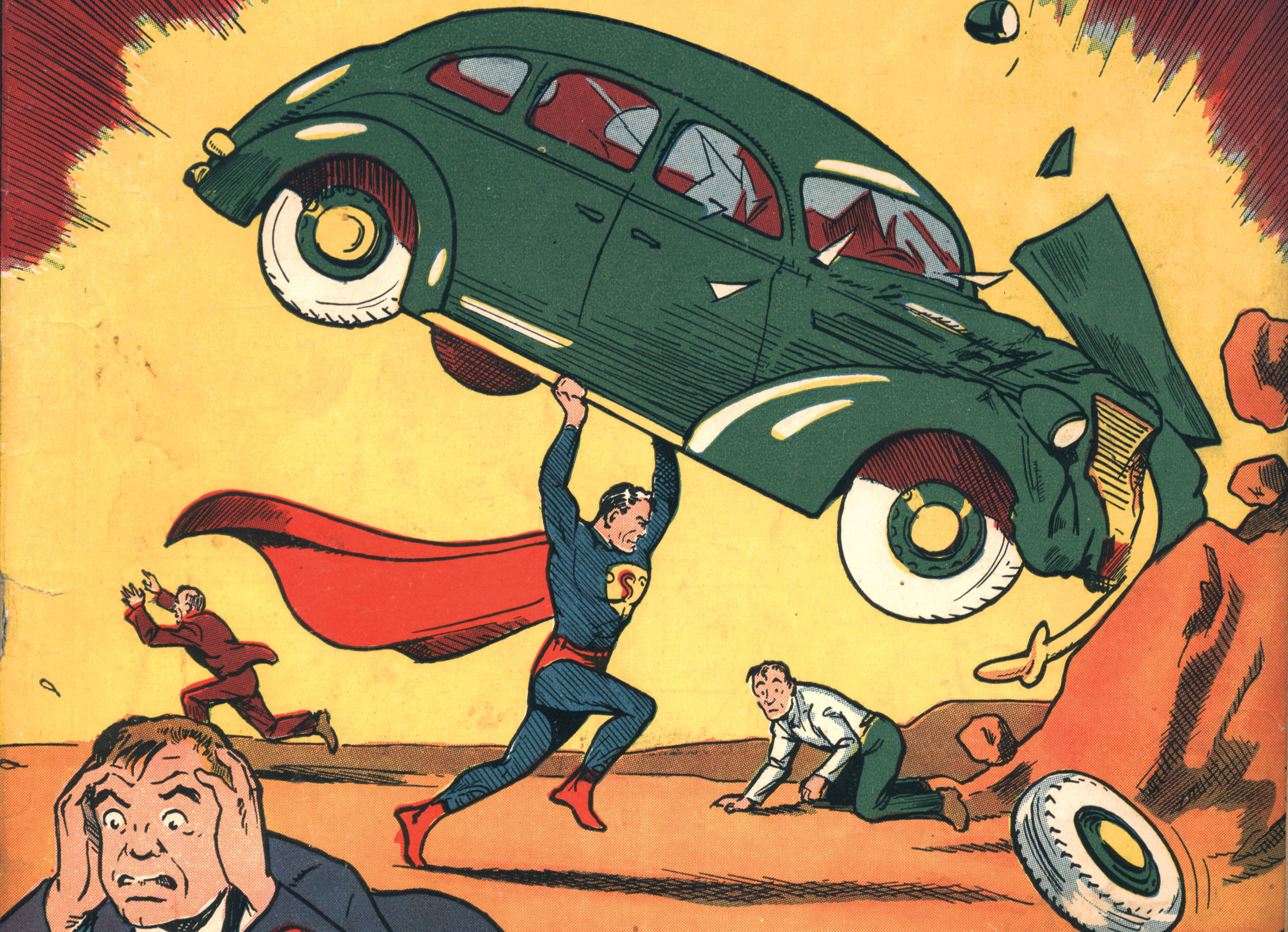 A CGC-certified 5.0 copy of Action Comics #1, featuring the first appearance of Superman, sold for $658,000 at New York-based online comic book auction house ComicConnect.com on Tuesday, March 24, 2015. Image courtesy of ComicConnect.com.