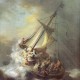 The Storm on the Sea of Galilee, 1633, Rembrandt van Rijn. Stolen from the Isabella Stewart Gardner Museum on March 18, 1990.