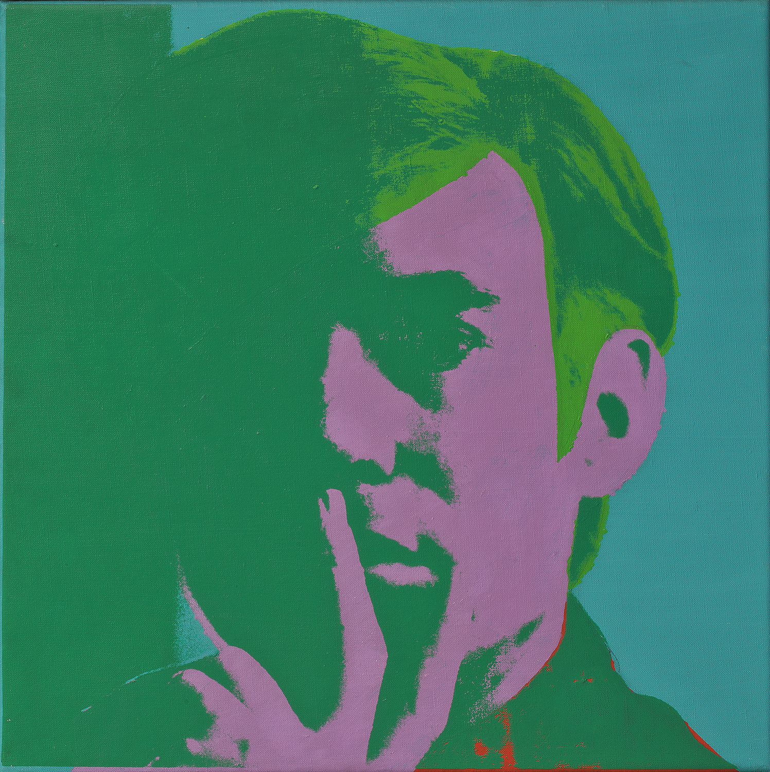 Andy Warhol. 'Self-Portrait,' 1966. The Art Institute of Chicago, Gift of Edlis/Neeson Collection.