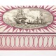 A rare English lusterware box and cover, transfer printed printed with a scene commemorating the War of 1812 battle between the HMS Java and USS Constitution, with a Gene Fleischer collection provenance, soared to $1,265 against the $200-$300 estimate, even though the box cover had substantial restoration. Jeffrey S. Evans & Associates images
