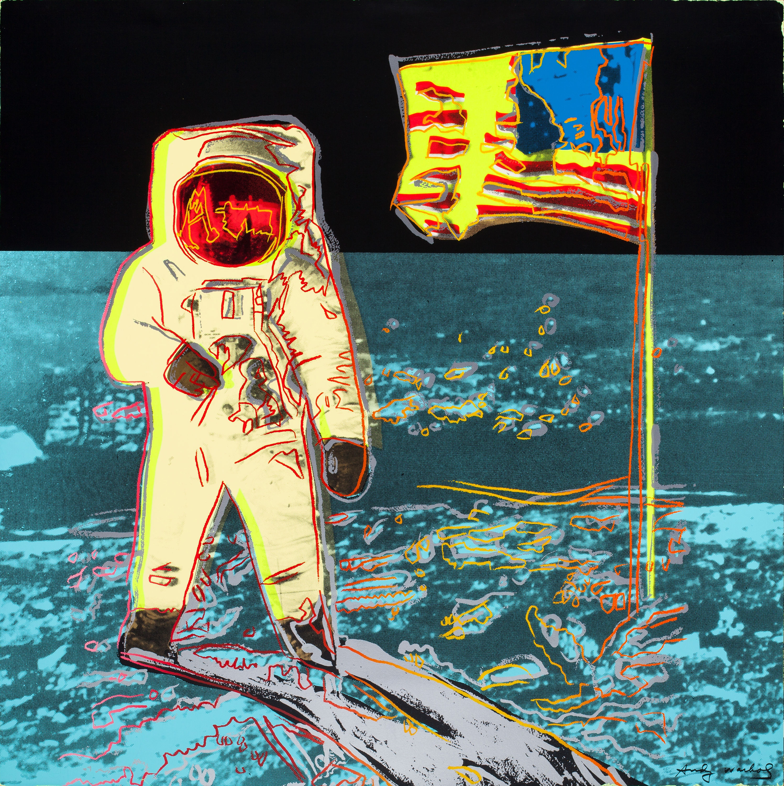 Warhol ‘Moonwalk’ from Buzz Aldrin lands at Heritage sale May 30 