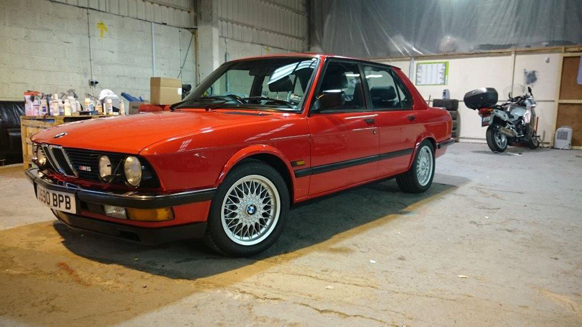 The earliest and arguably the scarcest of the M5 series, the 1987 BMW E28 M5 saloon will be offered in CCA’s June 6 sale with no reserve. Classic Car Auctions image
