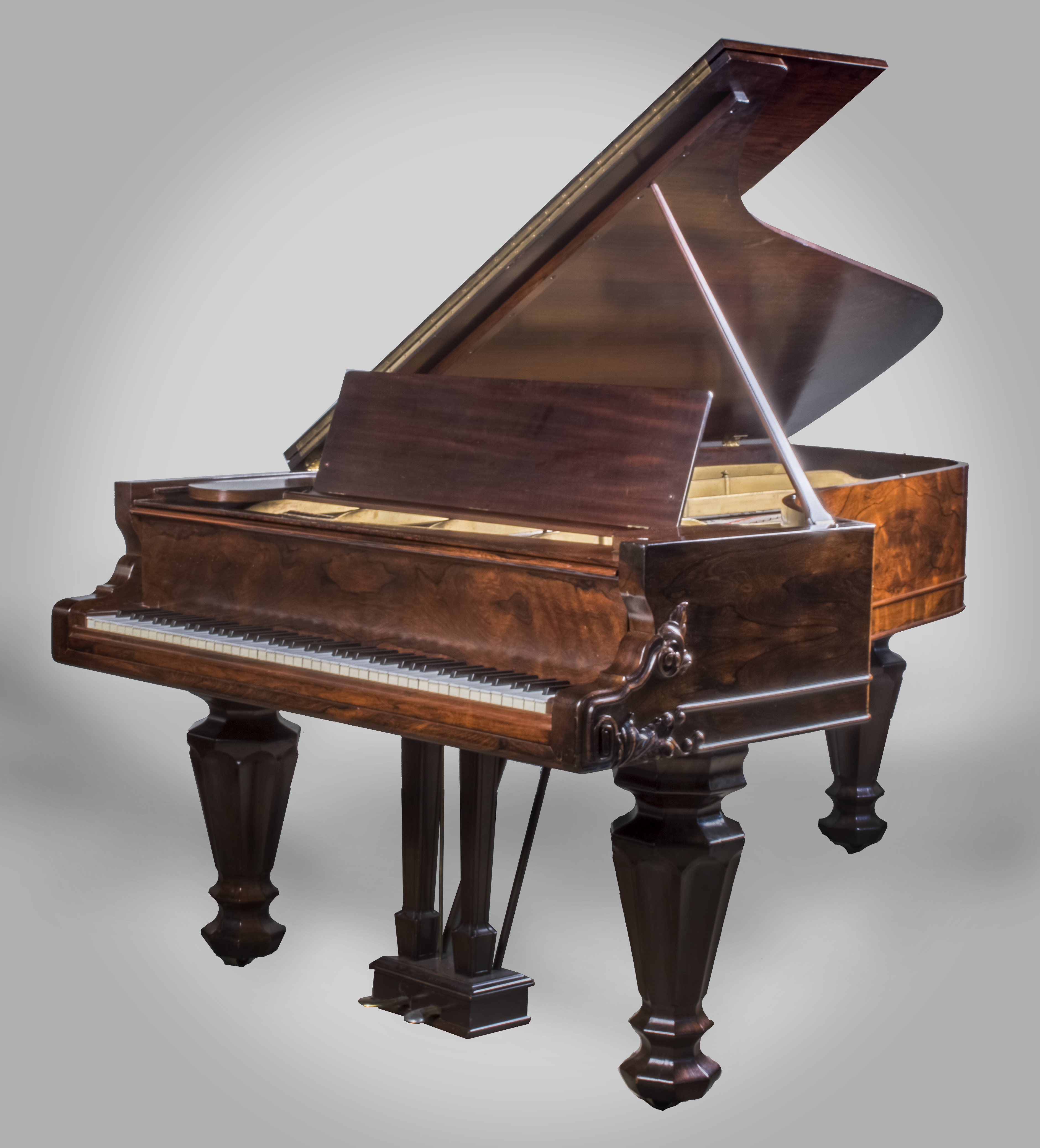 Steinway rosewood piano, late 19th century, 85 keys (est. $6,000-$8,000). Capo Auction image