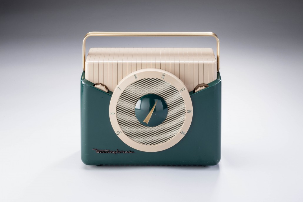 Peter Muller-Munk Associates, Westinghouse portable radio, 1951, Carnegie Museum of Art. Photo: Tom Little for Carnegie Museum of Art
