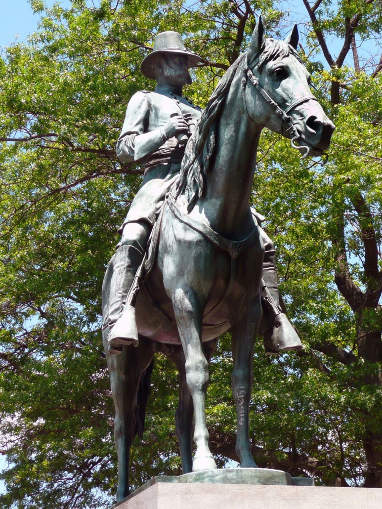 Monument to Gen. Ambrose E. Burnside, Burnside Park, Providence, R.I. Photographed by Hal Jespersen, June 2008, courtesy of Wikimedia Commons