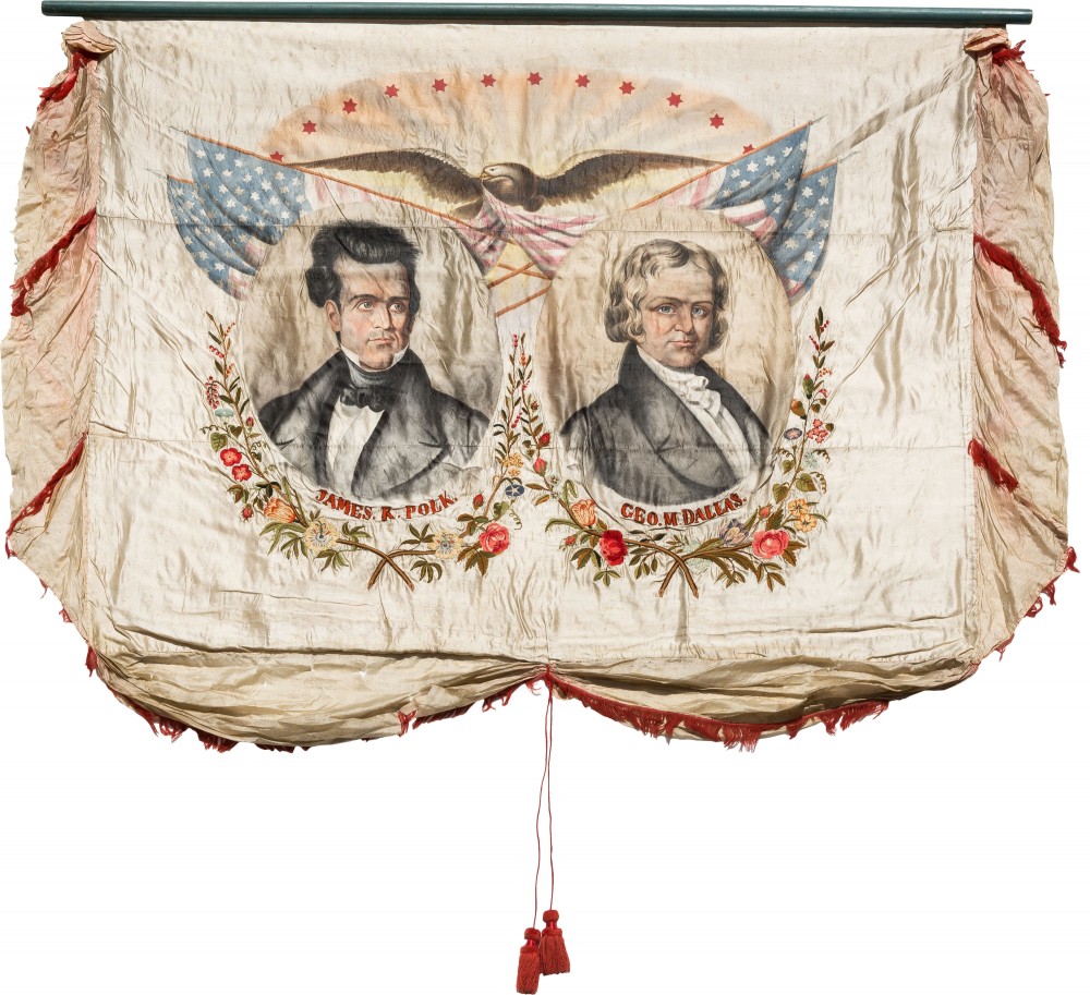 1844 political banner