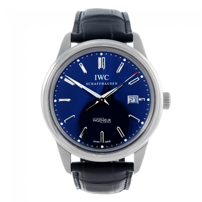 IWC – Limited edition men’s Ingenieur Laureus Foundation wristwatch, number 17 of 1,000.  Estimate £2,400-£3,400. Fellows image