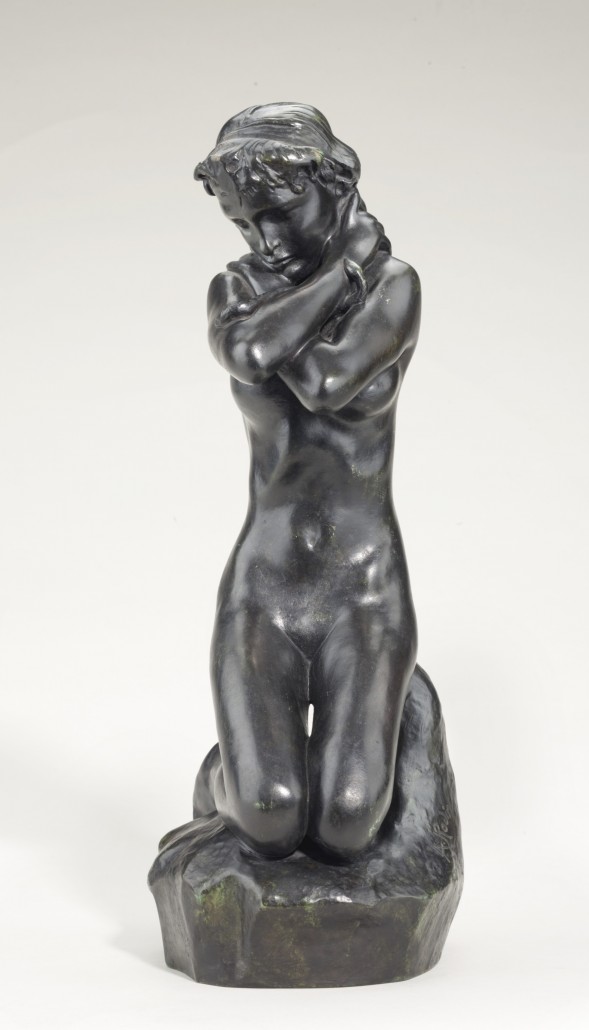 ‘Young Girl with Serpent’ by Auguste Rodin, stolen from a collection in Beverly Hills in 2009, has been restored to its rightful owners with the help of London-based Art Recovery International. Image courtesy Art Recovery International.