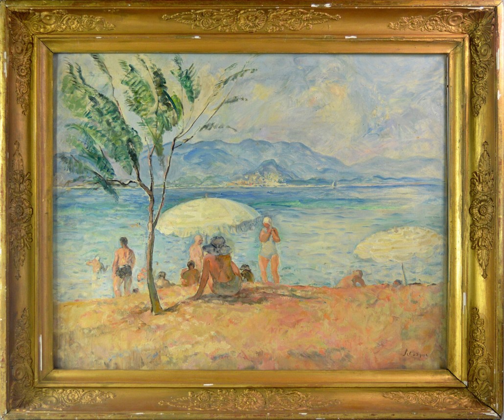 Henri Lebasque (French, 1865-1937), ‘Baigneuses,’ oil on canvas. Estimate: £25,000-£30,000. Roseberys image