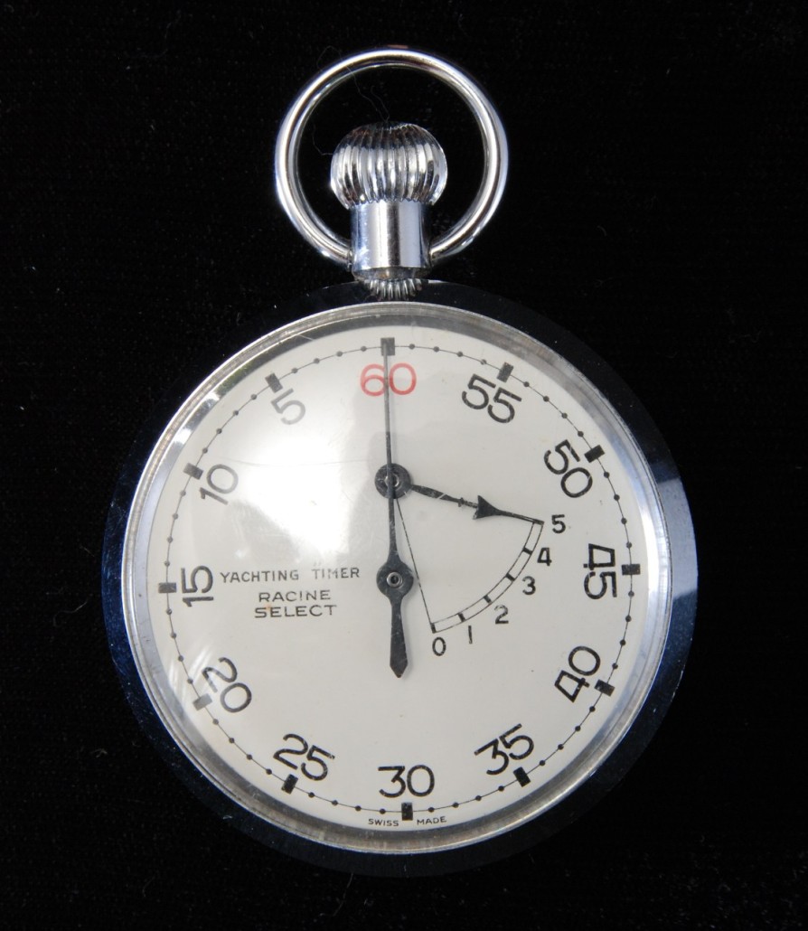 1960s-era Racine Select Yachting pocket timer. The Specialists of the South Inc. image