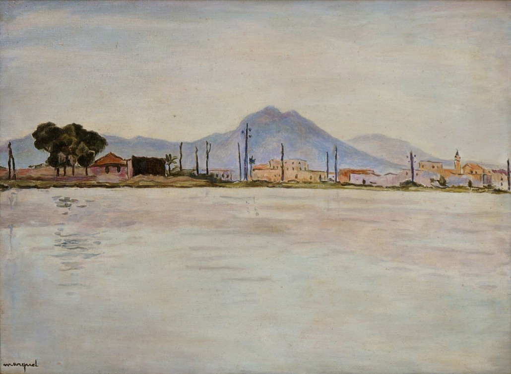 Albert Marquet (French, 1875-1947), ‘Le Lac de Tunis,’ 1926, oil on canvas. Estimate: £15,000-£20,000. Roseberys image 