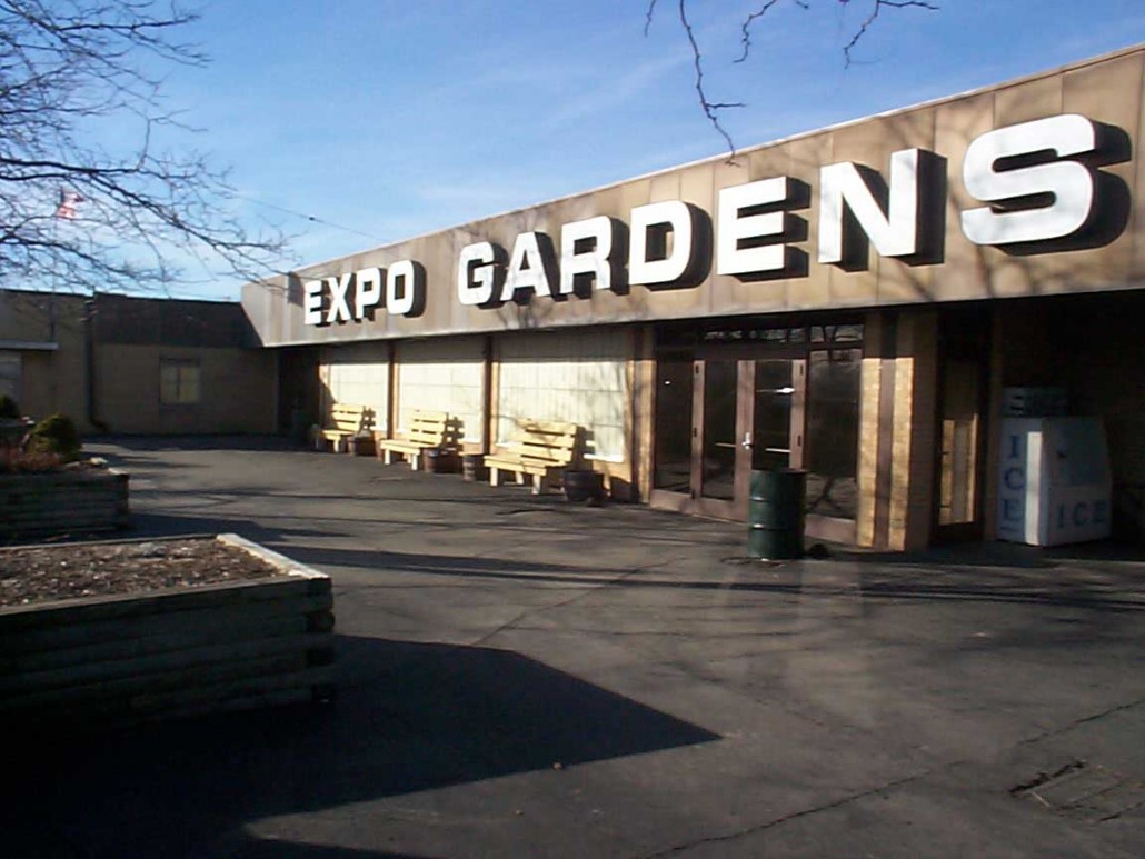View of Exposition Gardens in Peoria, Illinois. Fair use of low-resolution image obtained from www.expogardens.com; no other image suitable for purposes of illustrating this article is known to exist or be available for public use.
