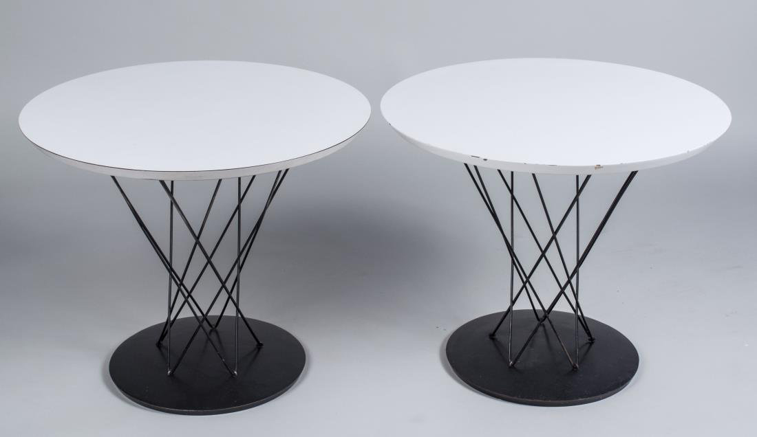Pair of Noguchi-style side tables, Knoll paper label. Sold for $840.