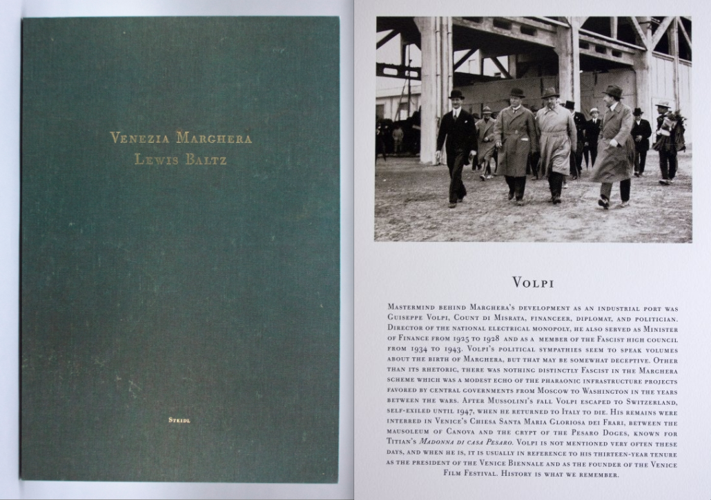 ‘Venezia Marghera,’ Lewis Baltz, 40/40, containing two text pages (one signed) and 16 screenprint images, each signed and numbered by Baltz on verso, est. $8,000-$10,000. Waverly image
