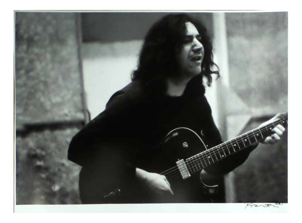 Unpublished artist's proof of Jerry Garcia of the Grateful Dead, taken by Roberto Rabanne. Roland Auctions image