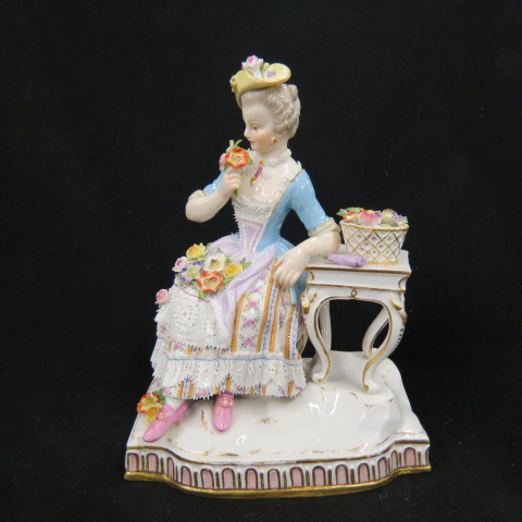Meissen porcelain figurine, 4 3/4 inches. Richard D. Hatch & Associates image