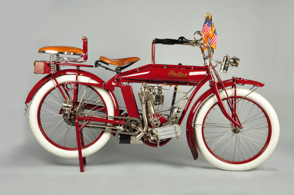 1913 Indian 61 motorcycle, only motorcycle ever featured on cover of the magazine, $45,000-$75,000