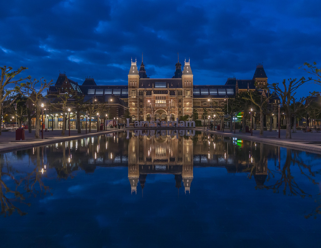 Rijksmuseum in Amsterdam. Photo by John Lewis Marshall 