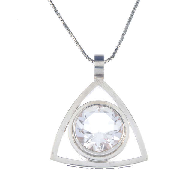 Kuhlin, a late 1970s rock crystal pendant. Fellows image