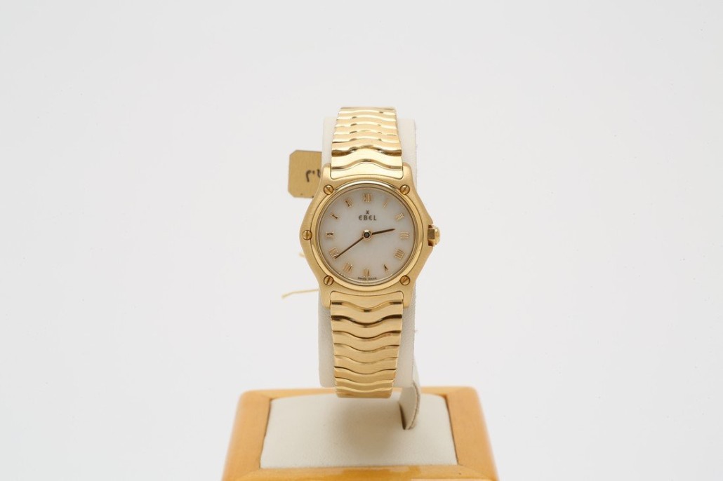 1990 18K gold Ebel watch, est. $5,000-$7,000