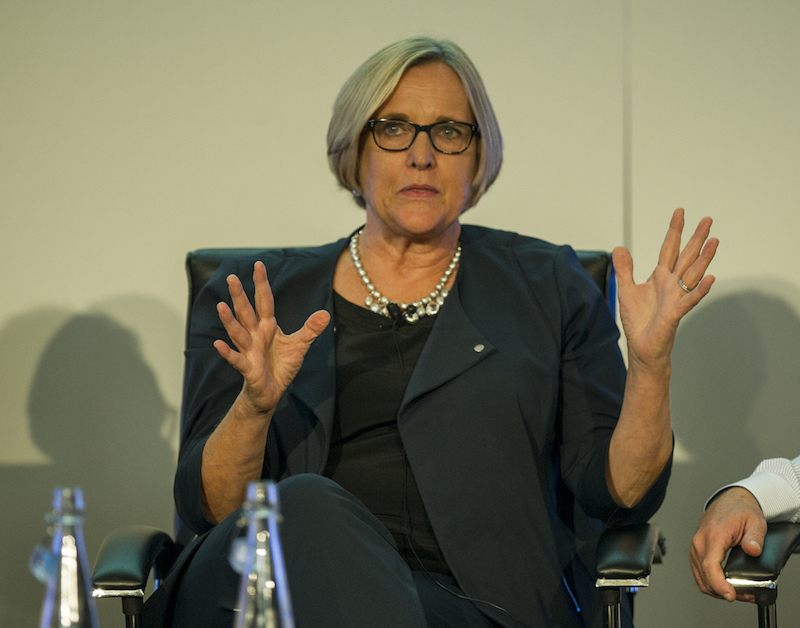 Suzanne Gyorgy of Citibank Art Finance described the ‘middle’ price sector of the art-backed loans industry as ‘$50 million’ at the 2015 Art Business Conference. Image copyright Bogdan Moran and courtesy of Art Market Minds.