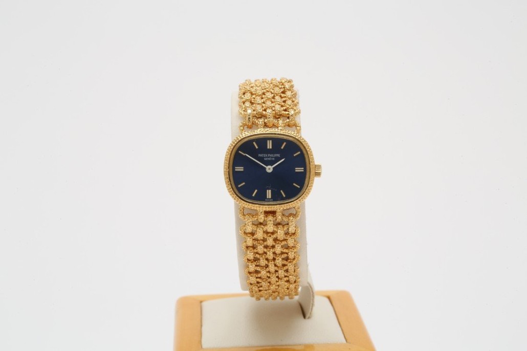 1980s 18K yellow gold Patek Phillipe watch, est. $7,000-$9,000