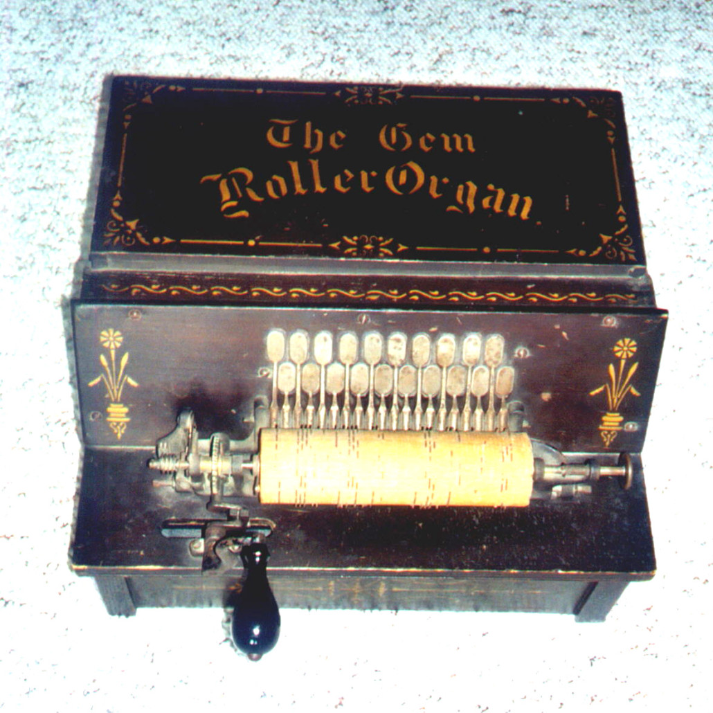 As long and the hand crank on the roller organ was turning the music played on. Fred Taylor image