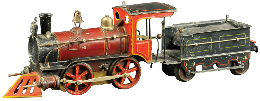 Marklin red locomotive reportedly sold by FAO Schwarz, very limited production run, est. $18,000-$22,000