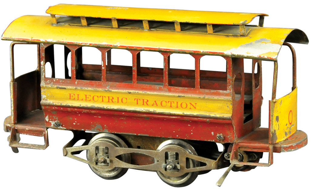 Knapp Electric Traction trolley, circa 1910, est. $2,000-$2,500