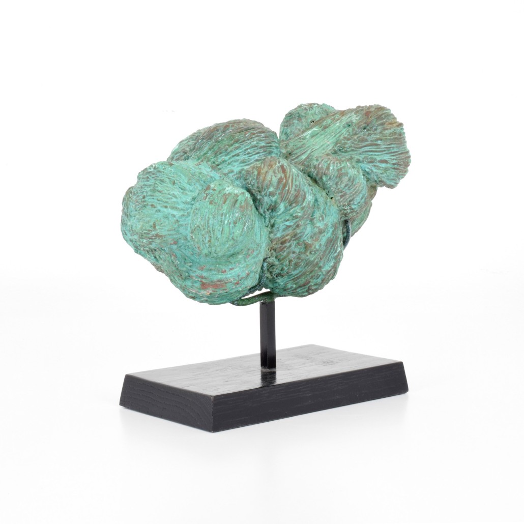 Harry Bertoia welded-rod patinated bronze sculpture, ‘Wave-Formed Energy,’ COA from Val Bertoia, est. $20,000-$30,000