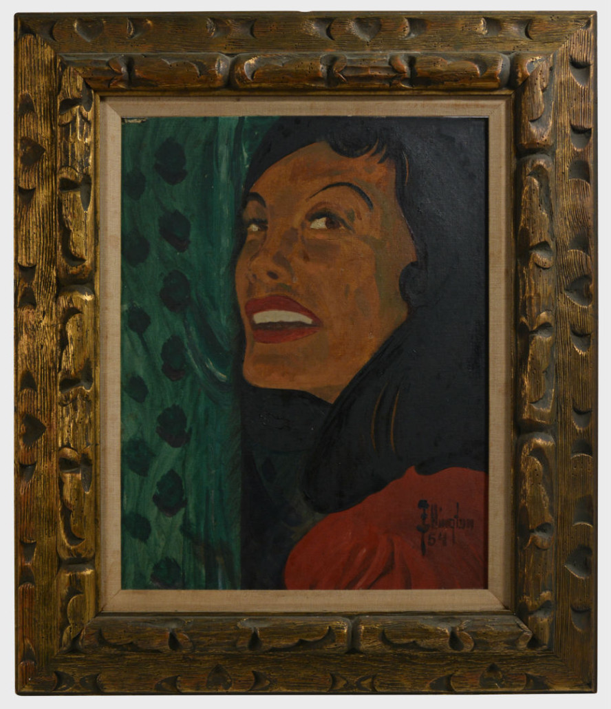 Duke Ellington painting, 'Satin Doll.' Guernsey's image