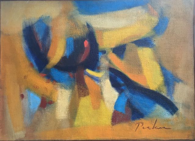 Bill Parker, abstract oil painting. Estimate: $1,000-$2,000. Kensington Estate Auctions image
